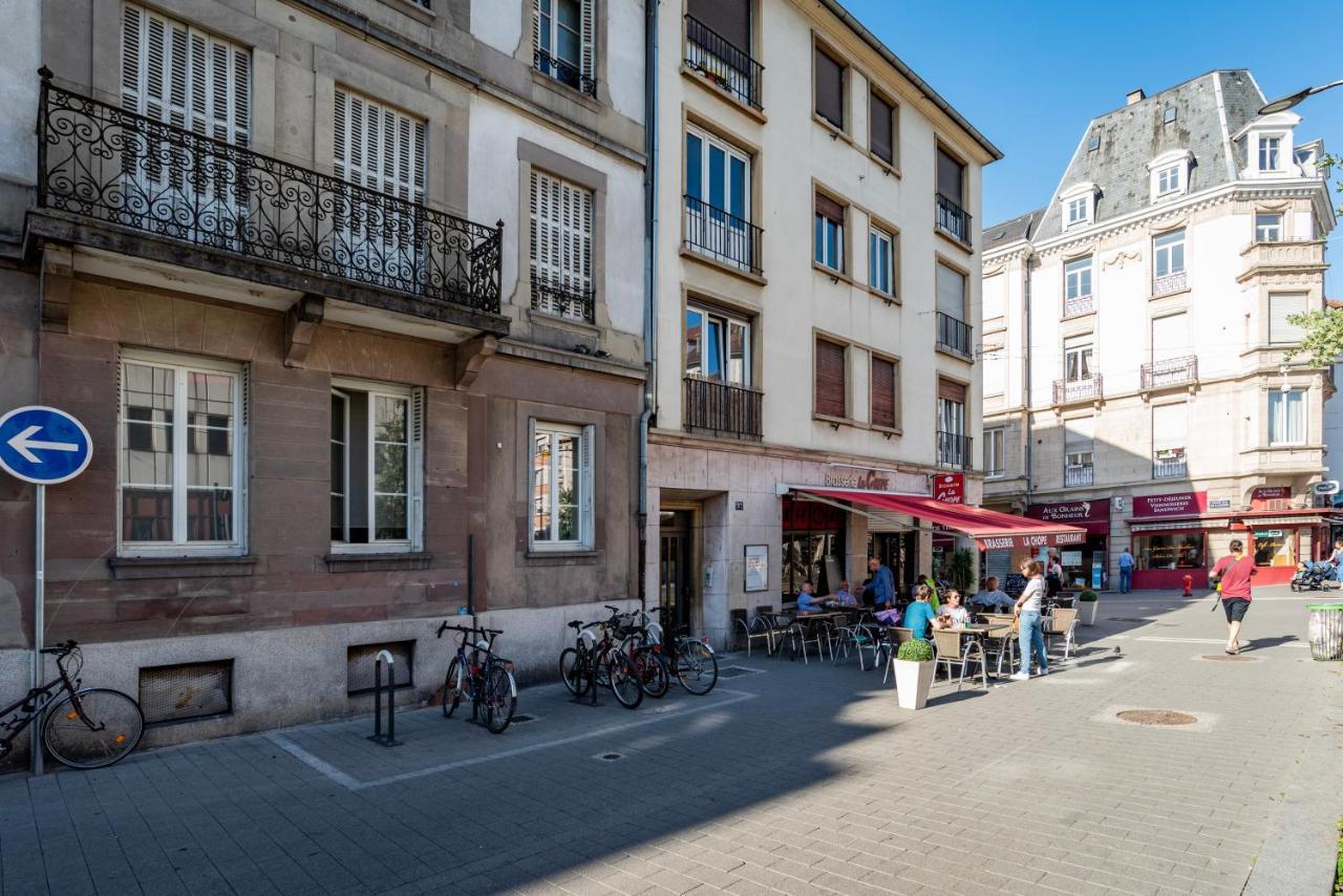 Strasbourg Centre - Quartier Gare & Petite France "Au 52" Appartement Buitenkant foto